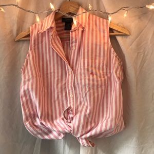 Sleeveless Ralph Lauren button up